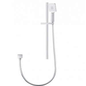 Vog Chrome Shower Rail with Handheld Shower